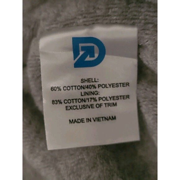 Dude Robe Sweatpants Pants Mens S/M Gray Jersey Pockets Loungewear Cozy Soft New - Picture 6 of 9